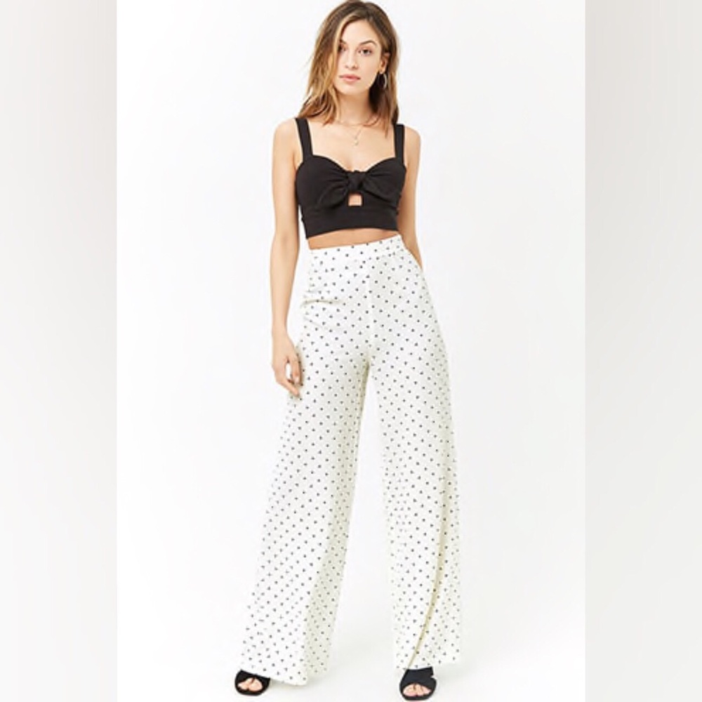 (ON SALE!) Forever 21 polyester polka dot pants